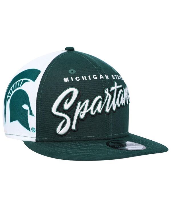 ニューエラ メンズ アクセサリー 帽子 New Era Mens Green Michigan State Spartans Outright 9FIFTY Snapback Hat Green グリーン