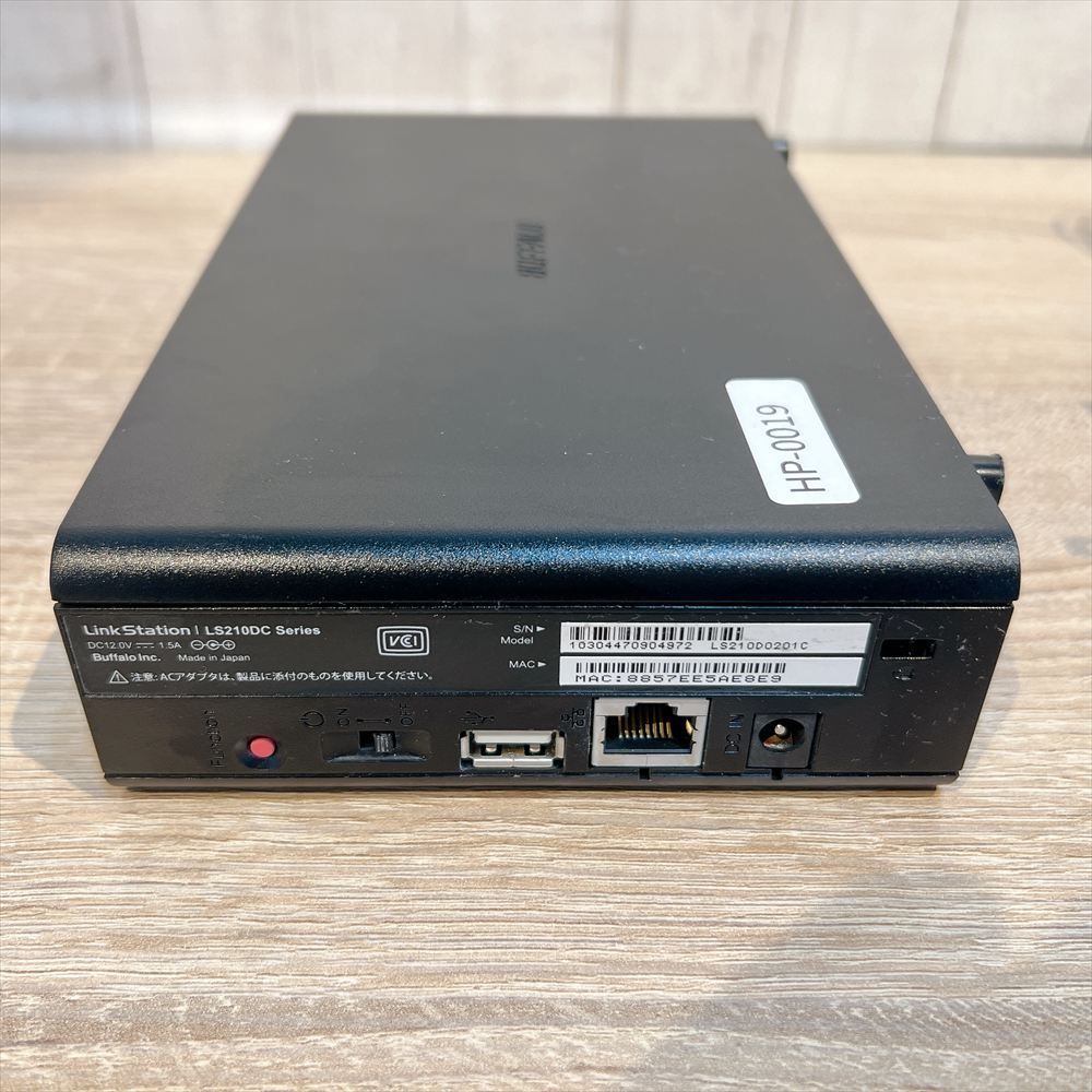 BUFFALO NAS 2TB LS210D 中古 - メルカリ