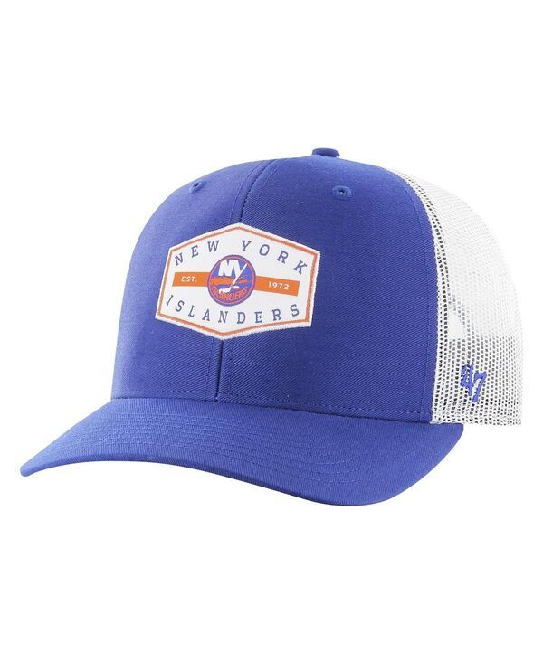47 ブランド メンズ アクセサリー 帽子 47 Brand Mens Royal New York Islanders Convoy Trucker Adjustable Hat Royal