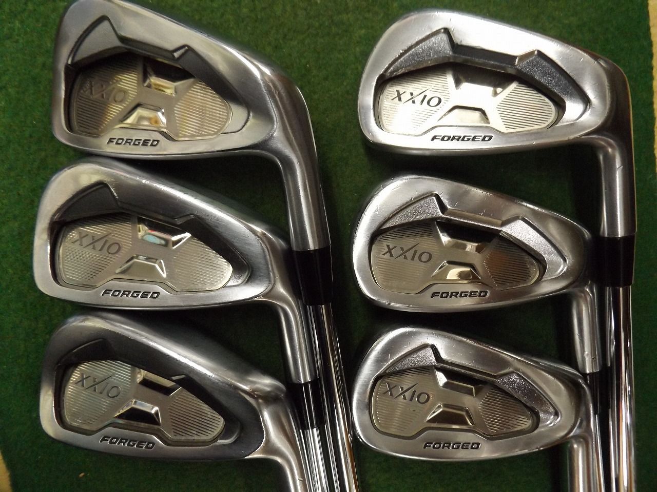 4146 XXIO FORGED (2015) #5-PW DG 120 S200 リシャフト ダンロップ ゼクシオ フォージド アイアンセット ゴルフクラブ .026450
