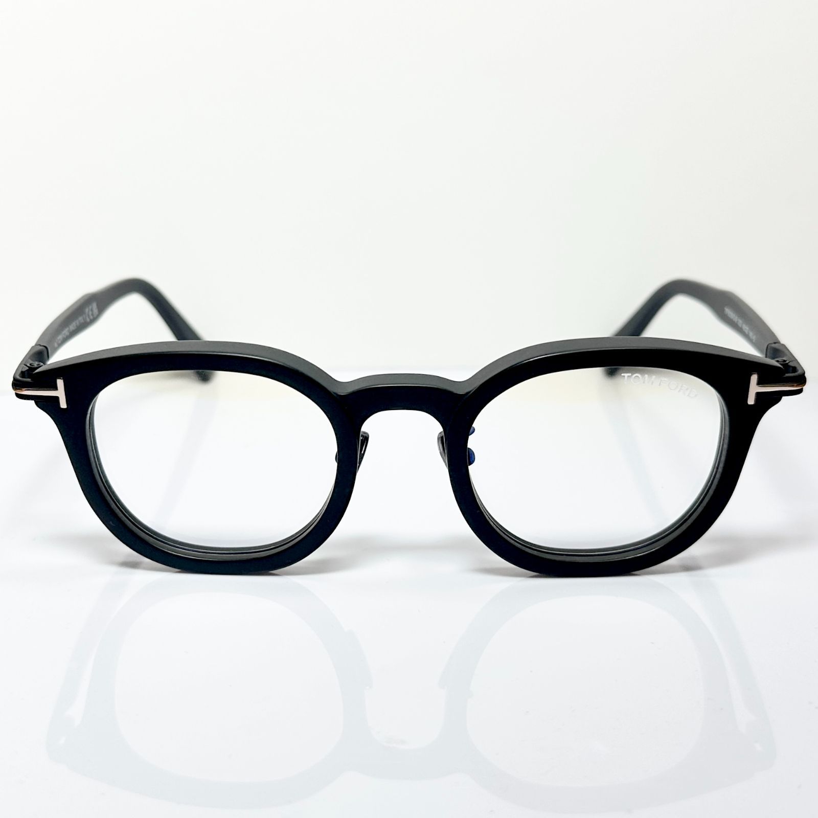 純正新品 イタリア製 TOM FORD FT6009-D-B/V-002 48 純正ケース・クロス付き トムフォード メガネ 送料無料