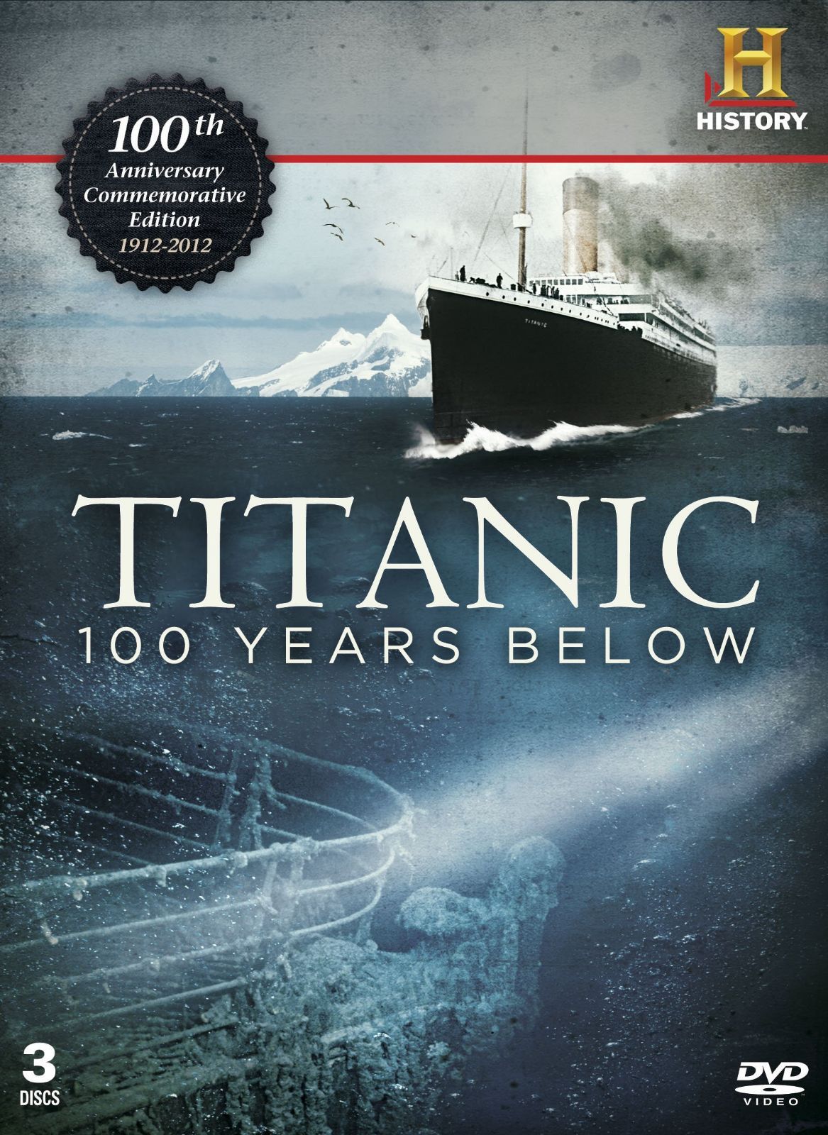 Titanic - 100 Years Below [3 DVD] [Import anglais]