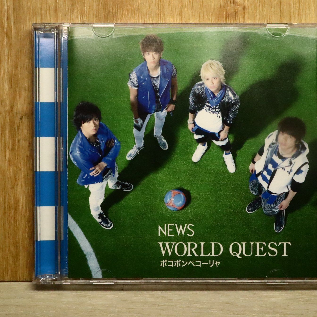 国内盤CD☆ニュース/NEWS□ WORLD QUEST/ポコポンペコーリャ(初回盤A 
