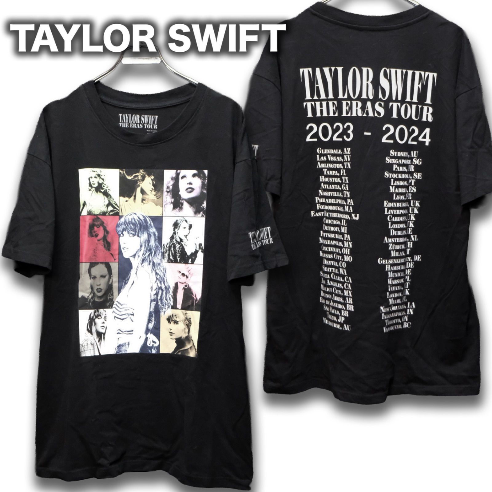 【公式】Taylor Swift テイラースウィフトEras Tour Tシャツ TAYLOR SWIFT 