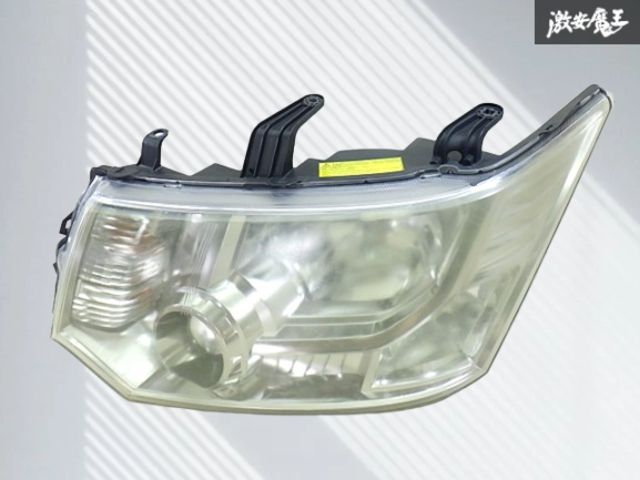 【割れ無し！】三菱 ミツビシ 純正 CV5W デリカD:5 D5 HID ヘッドライト ヘッドランプ レンズ 左 左側 助手席側 KOITO 100-87918 即納 棚