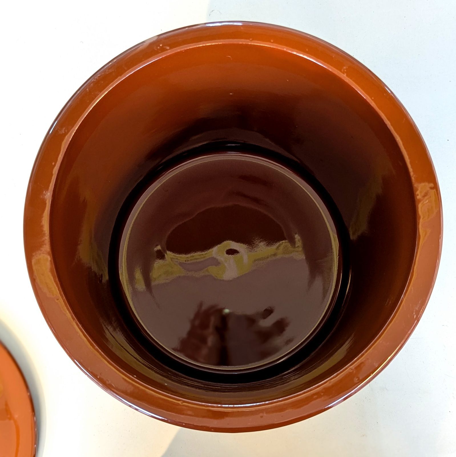 常滑焼 久松窯 かめ 切立蓋付 4号？ - メルカリ