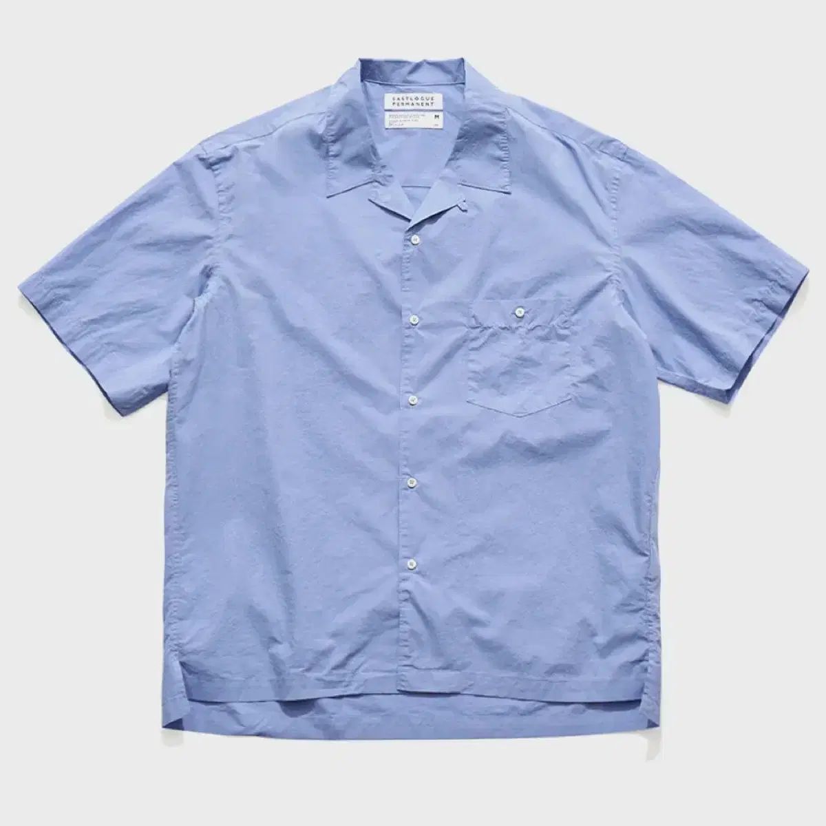XL EASTLOGUE イーストローグ パーマネント オープンカラー リラックス ハーフ シャツ ソックス