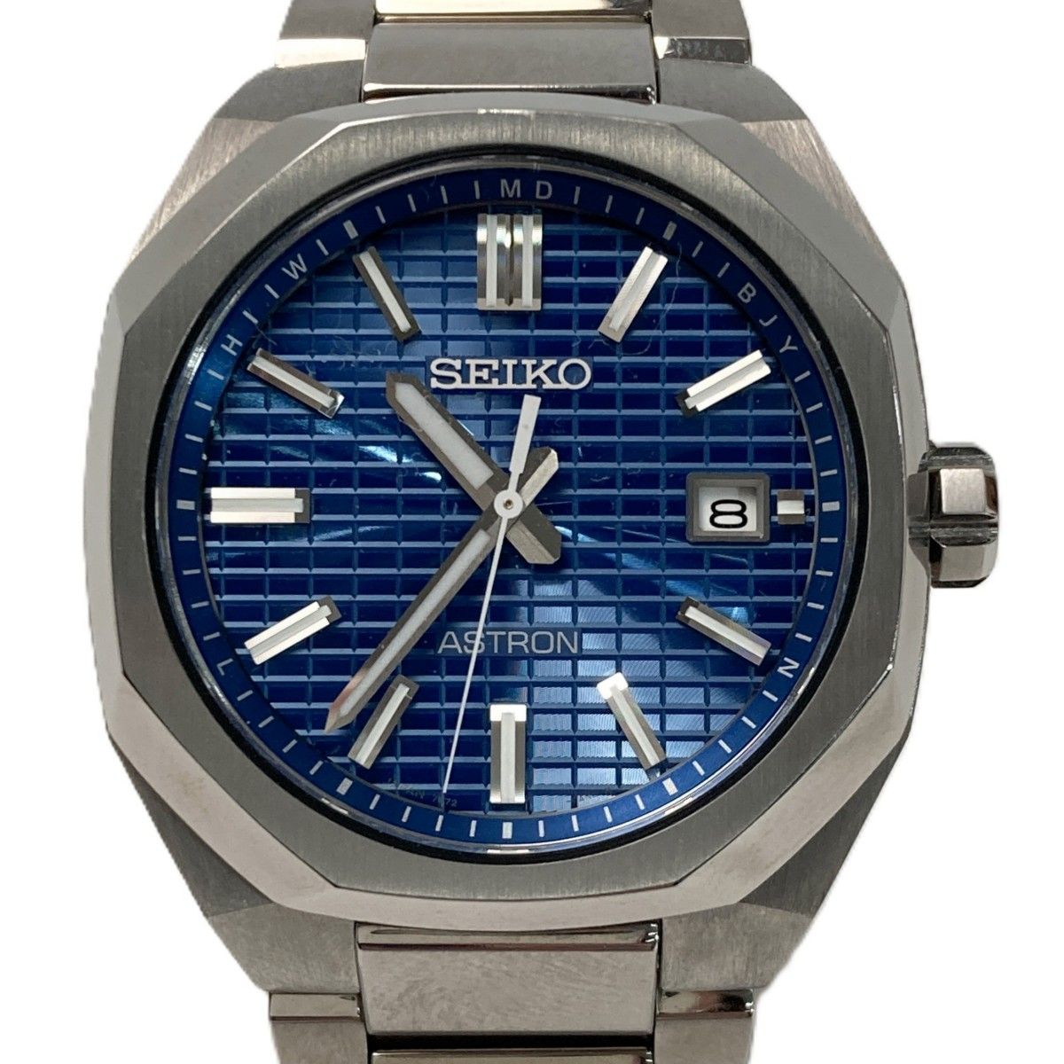 SEIKO セイコー アストロン ネクスター 7B72-0AF0 ブルー 電波ソーラー メンズ 腕時計 箱有 ASTRON