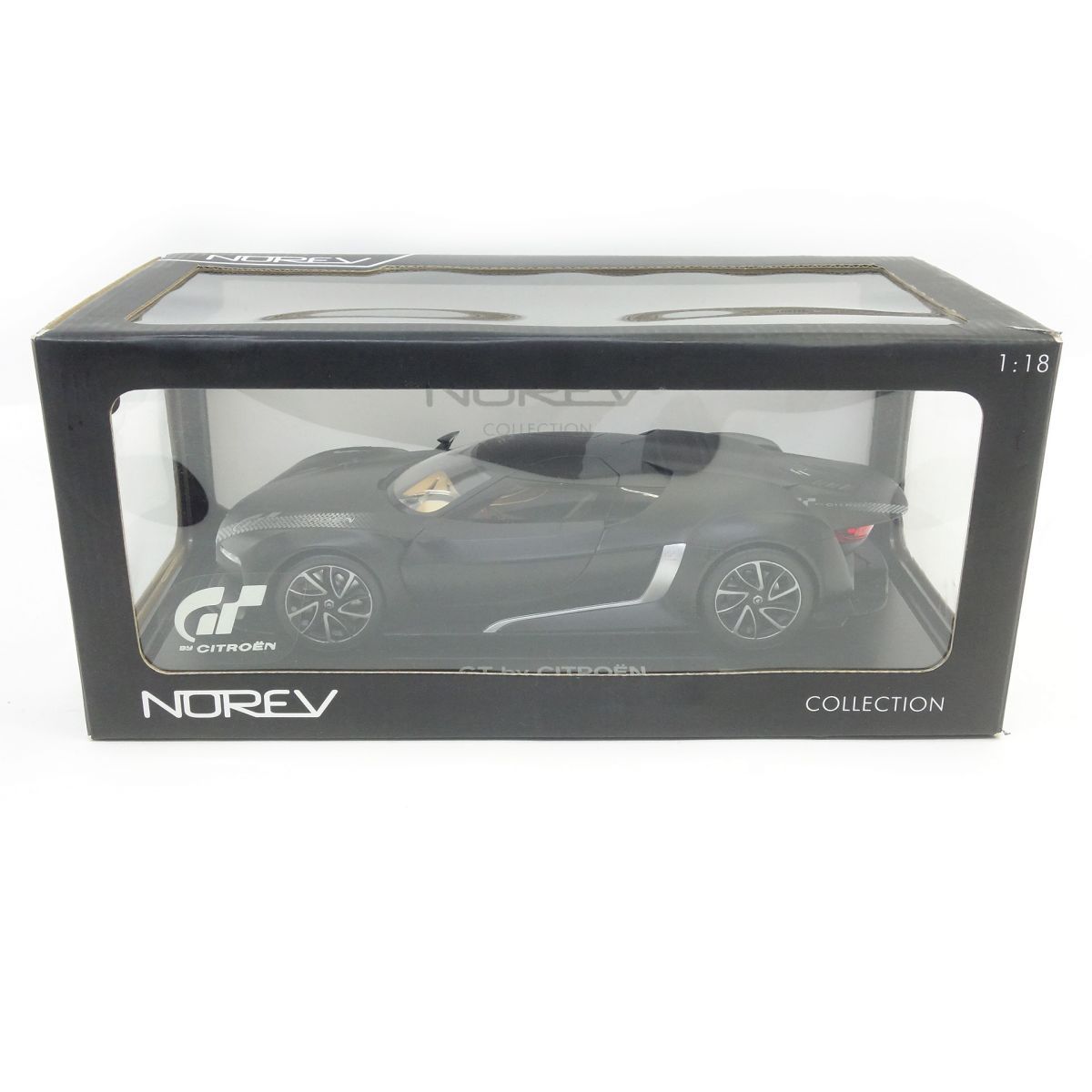 NOREV ノレブ GT by シトロエン マットブラック ミニカー ※中古