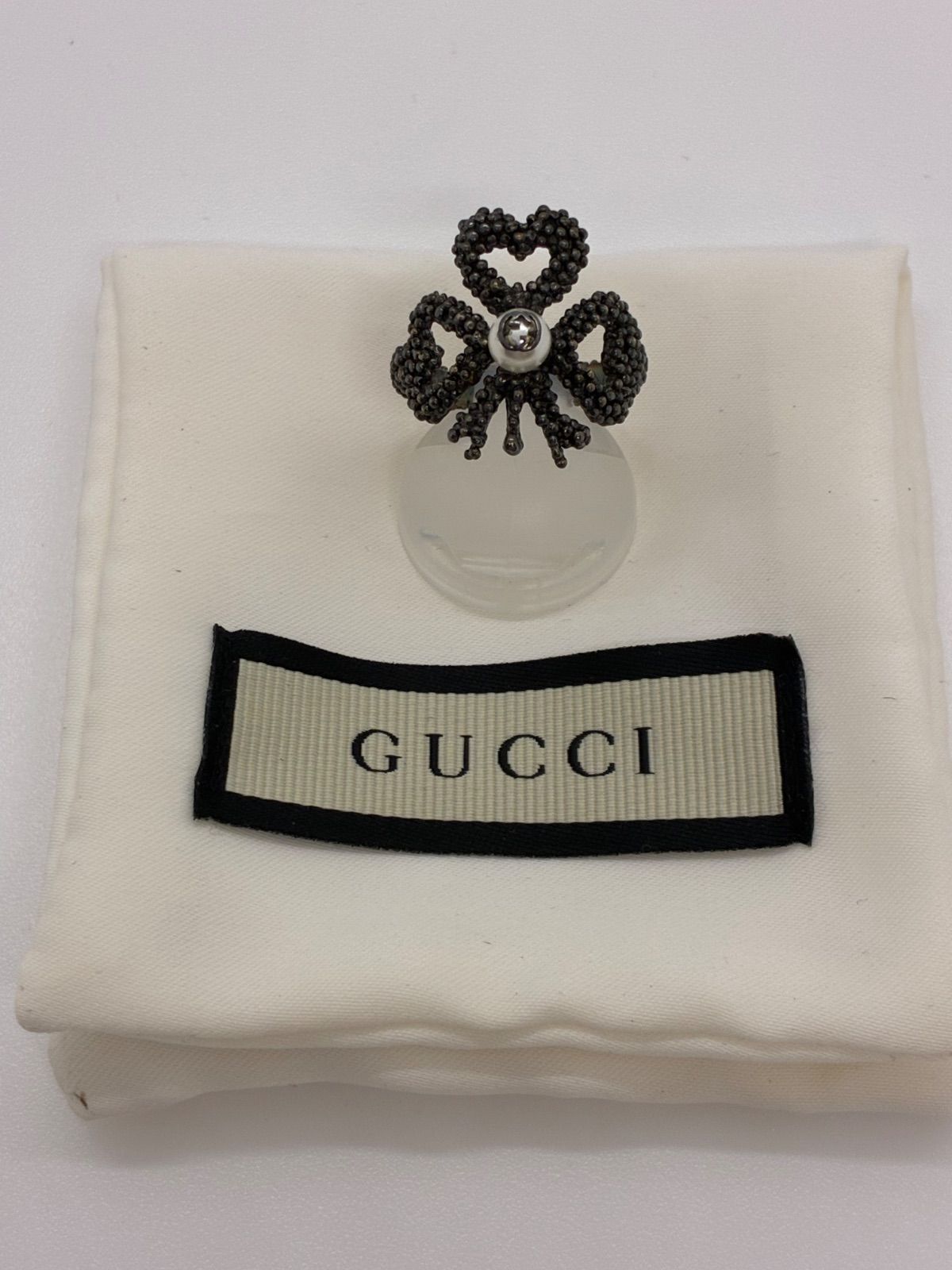 【GUCCI グッチ　インターロッキング　リング】@