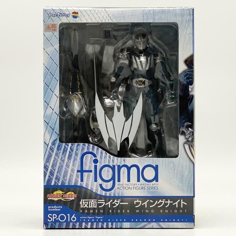 【中古】未開封 figma SP-016 仮面ライダー ウイングナイト マックスファクトリー 仮面ライダードラゴンナイト[17]