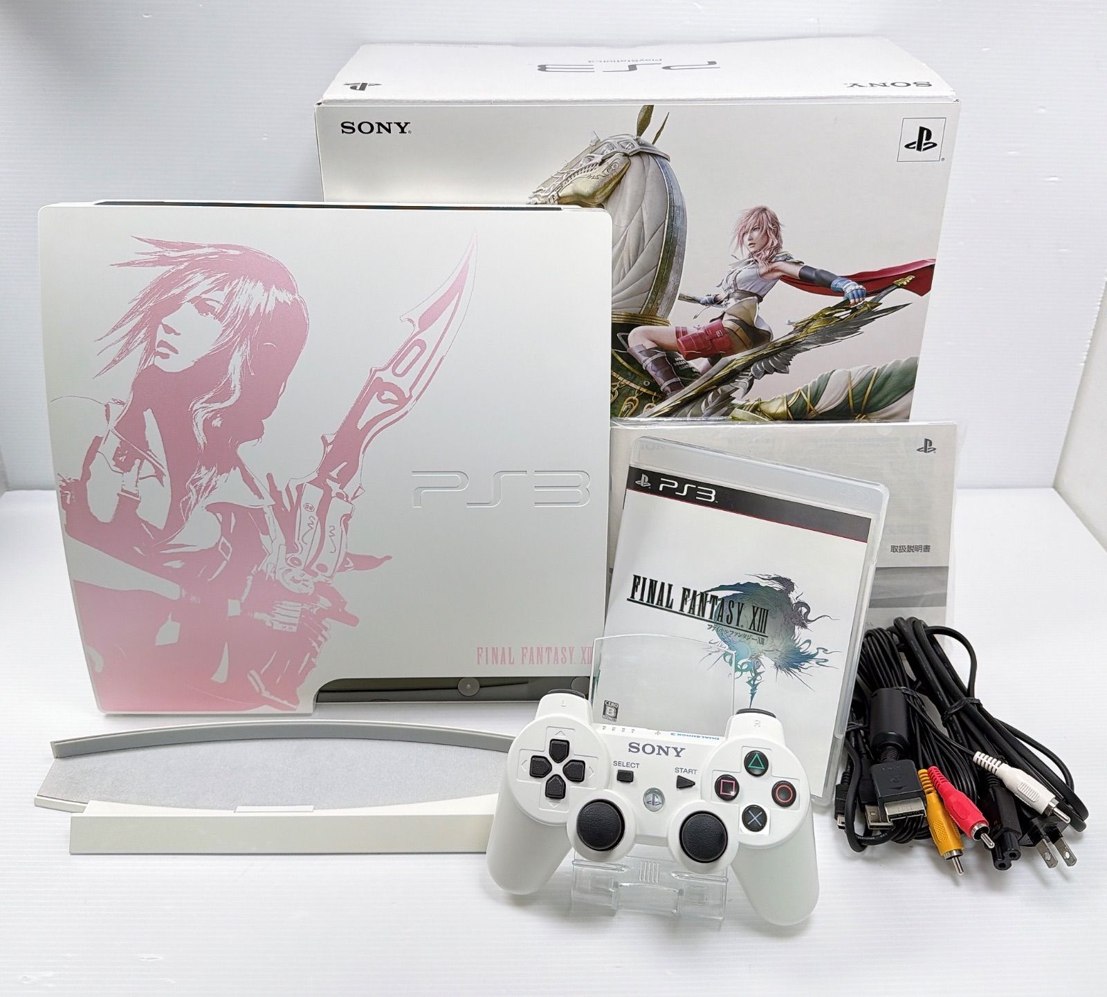 極美品 プレステ3本体 ファイナルファンタジー 13 ライトニング