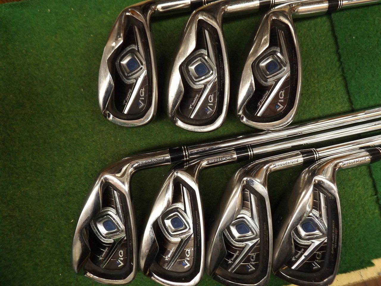 4144 ViQ (2012) #5-PW,SW GS 85 S200 ブリヂストン アイアンセット ゴルフクラブ .026436