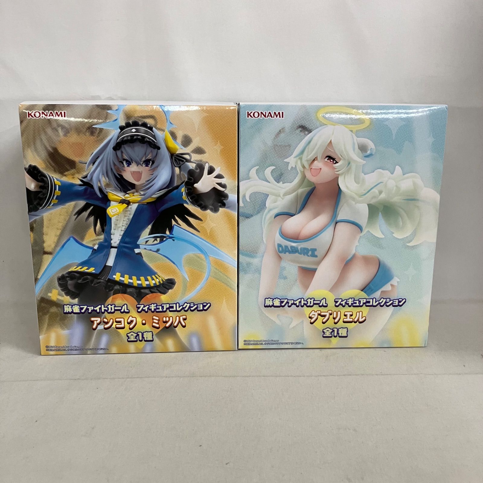 麻雀ファイトガール　フィギュアコレクションセット 未開封 麻雀ファイトガール フィギュアコレクション アンコク・ミツバ