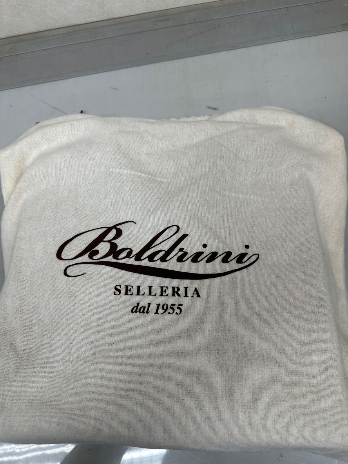 Boldrini SELLERIA ボルドリーニセレリア レザー トートバッグ 赤