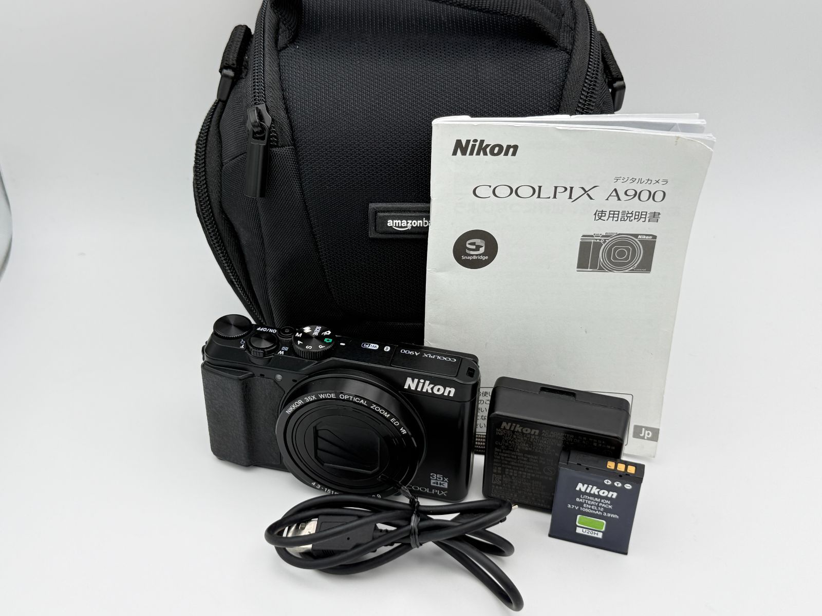 【バッグ付】Nikon COOLPIX A900 ブラック ニコン クールピクス デジタルカメラ 光学35倍ズーム