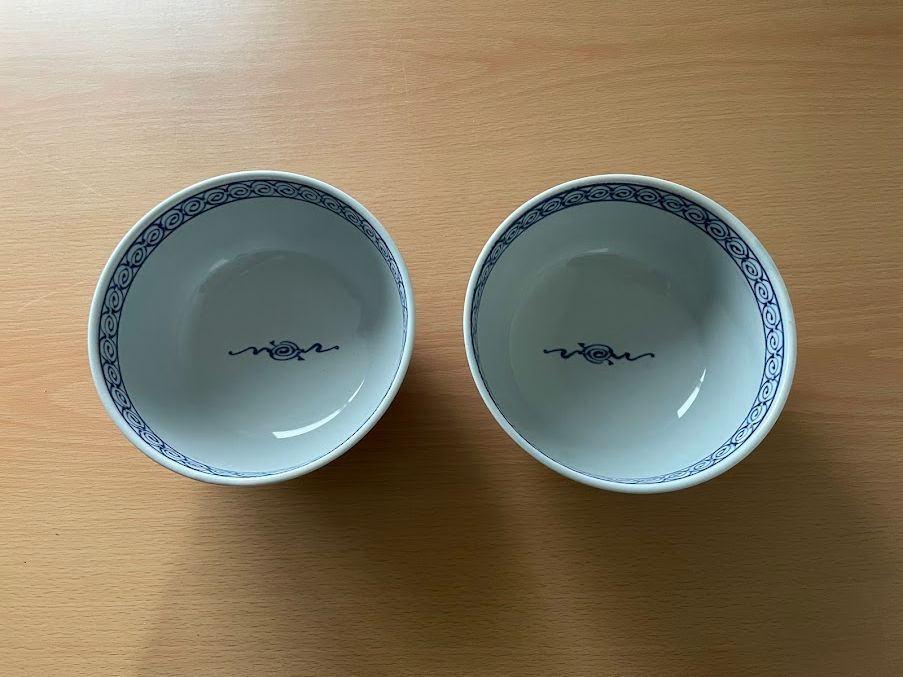 美品/新品同様】美濃焼 吾山窯 古伊万里風 色絵 多用丼 15cm 2個セット