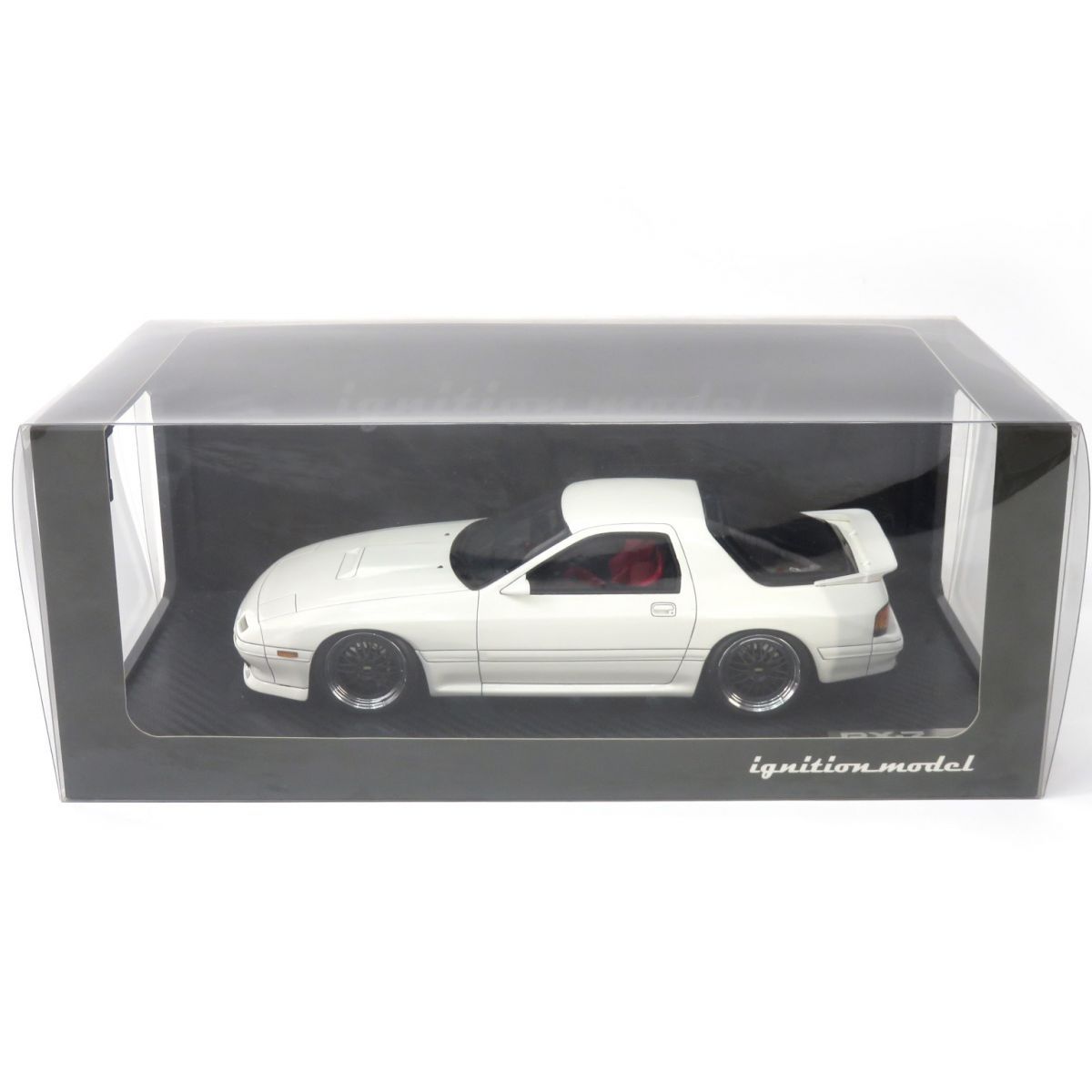 イグニッションモデル 1/18 Mazda Savanna RX-7 (FC3S） ホワイト ミニカー ※現状品