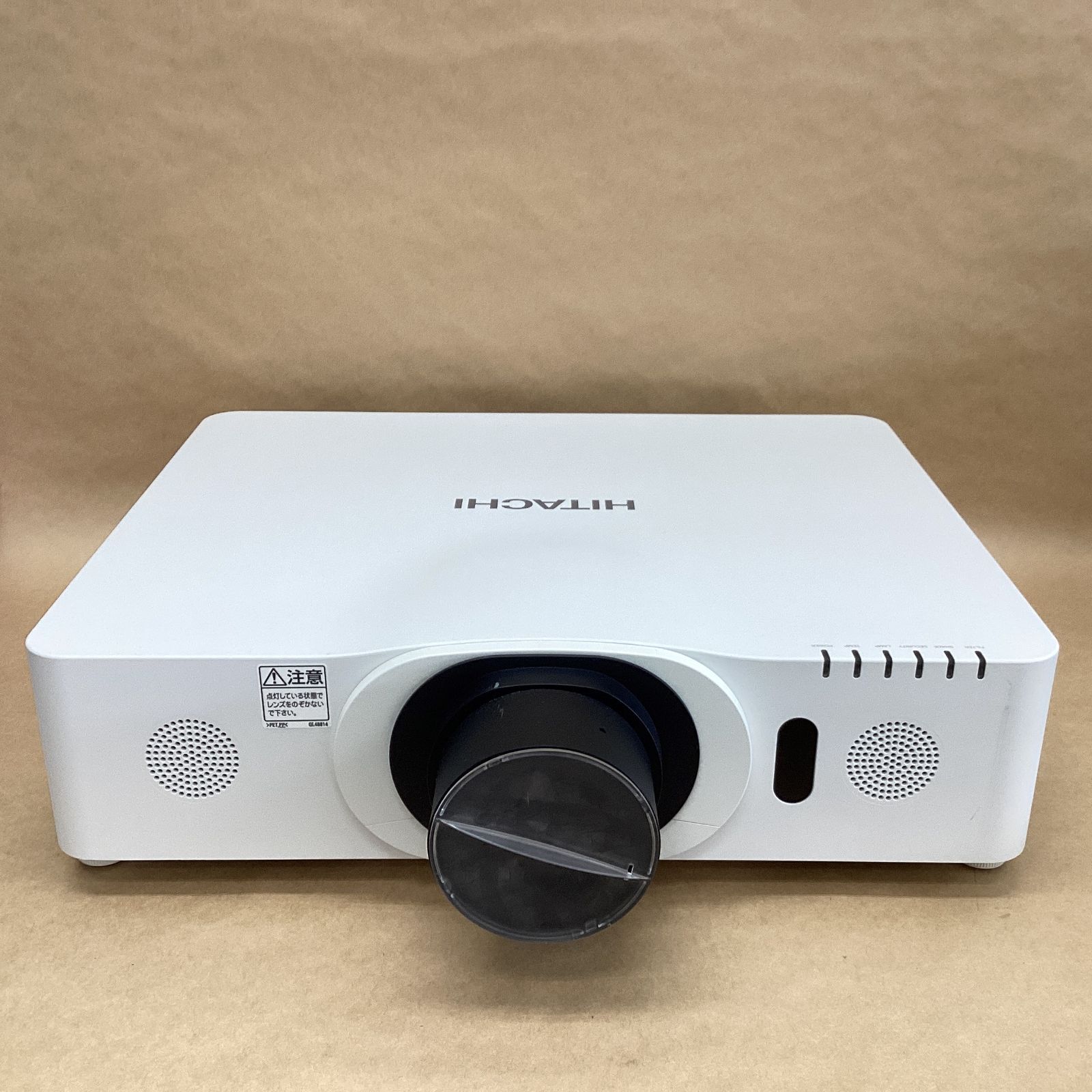 ランプ使用220時間 日立 3LCDプロジェクター CP-WU8450JF 5000lm WUXGA 電動レンズシフト HDMI対応 D-SUB HDMIケーブル