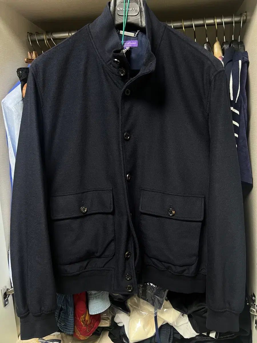 ラルフローレン パープルレーベル A-2 ジャケット 新品 XL 류준열 着用
