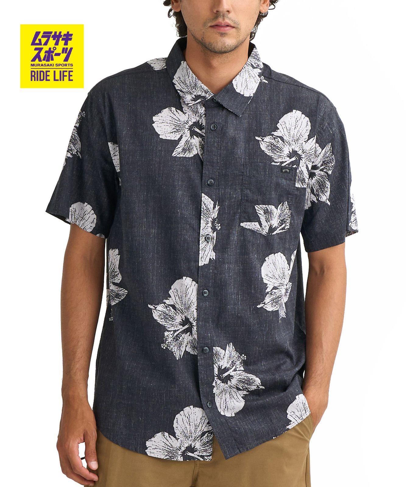 ムラスポ公式】新品 BILLABONG ビラボン 半袖 シャツ メンズ 花柄 