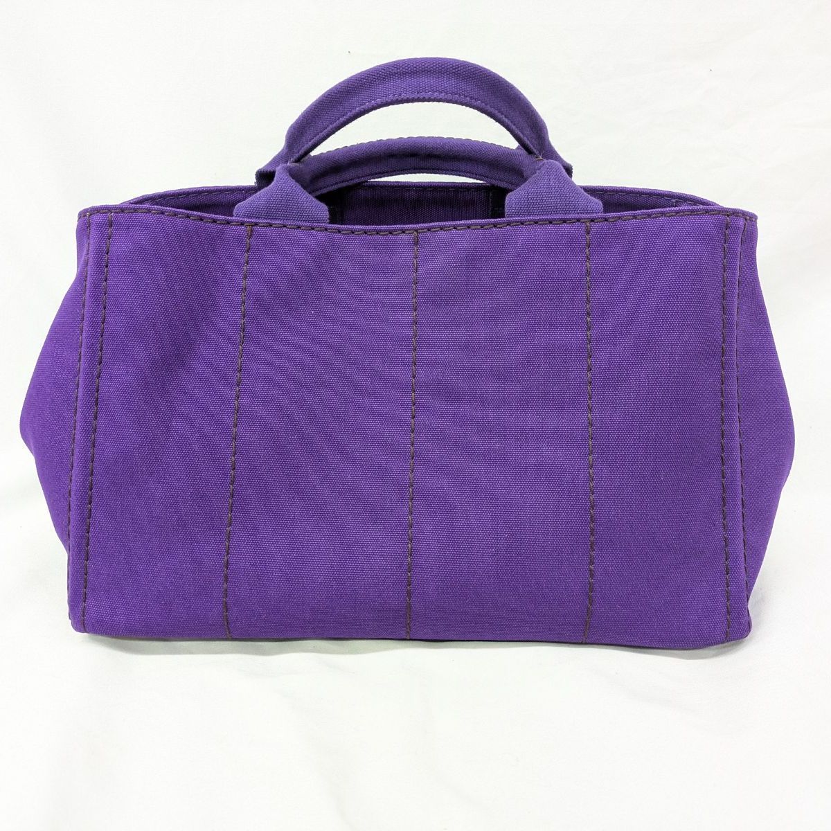 極美品/レアカラー】プラダ PRADA カナパ 2WAY トートバッグ パープル 