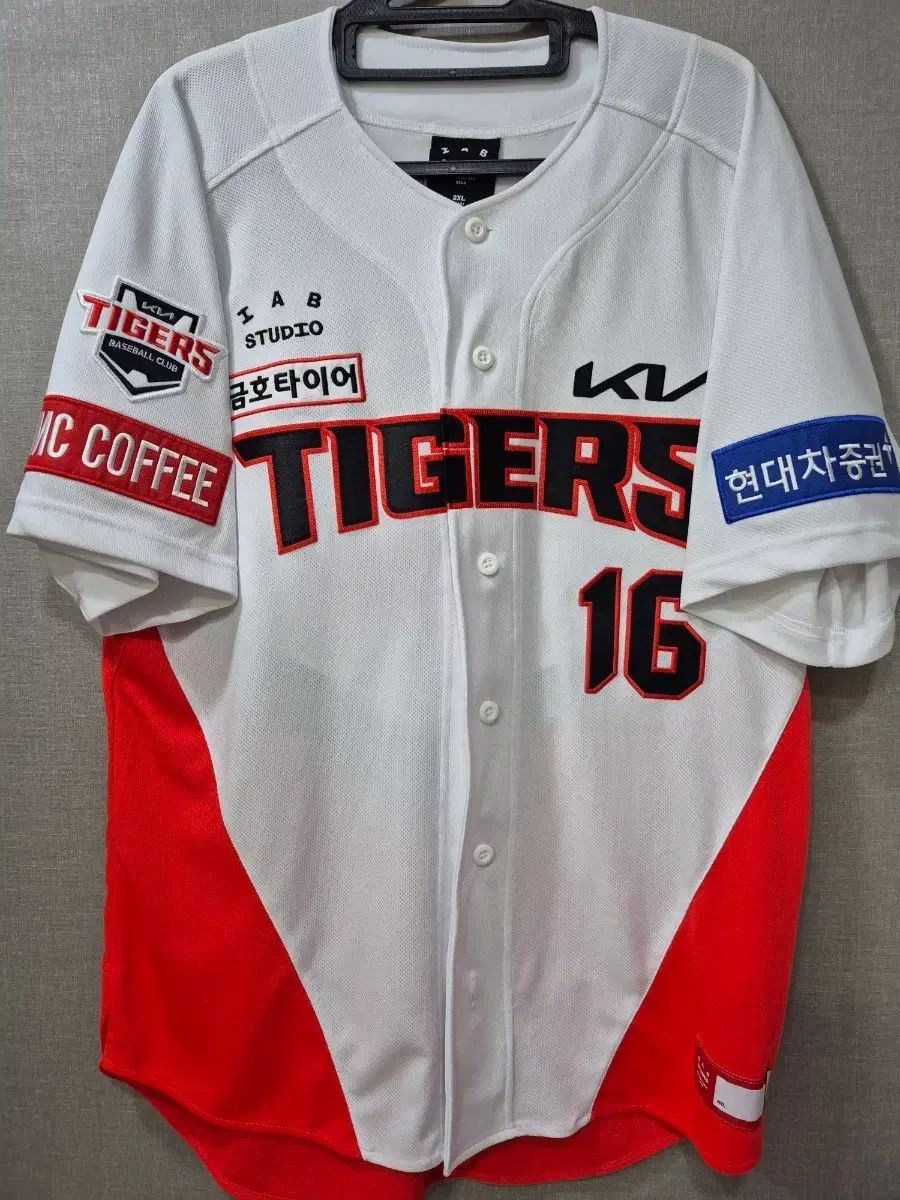 KIAタイガース(キア・タイガース) アセンティック 2XL チェ・ウォンジュン(李 準) マーキング (縁取り完了)