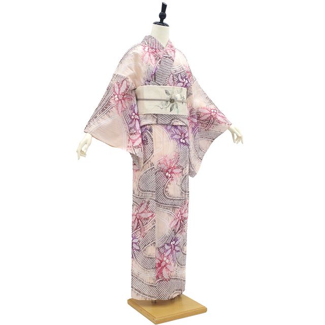 新古品】 有松 浴衣 本場有松鳴海絞り 夏物 未使用 ゆかた 絞り 木綿