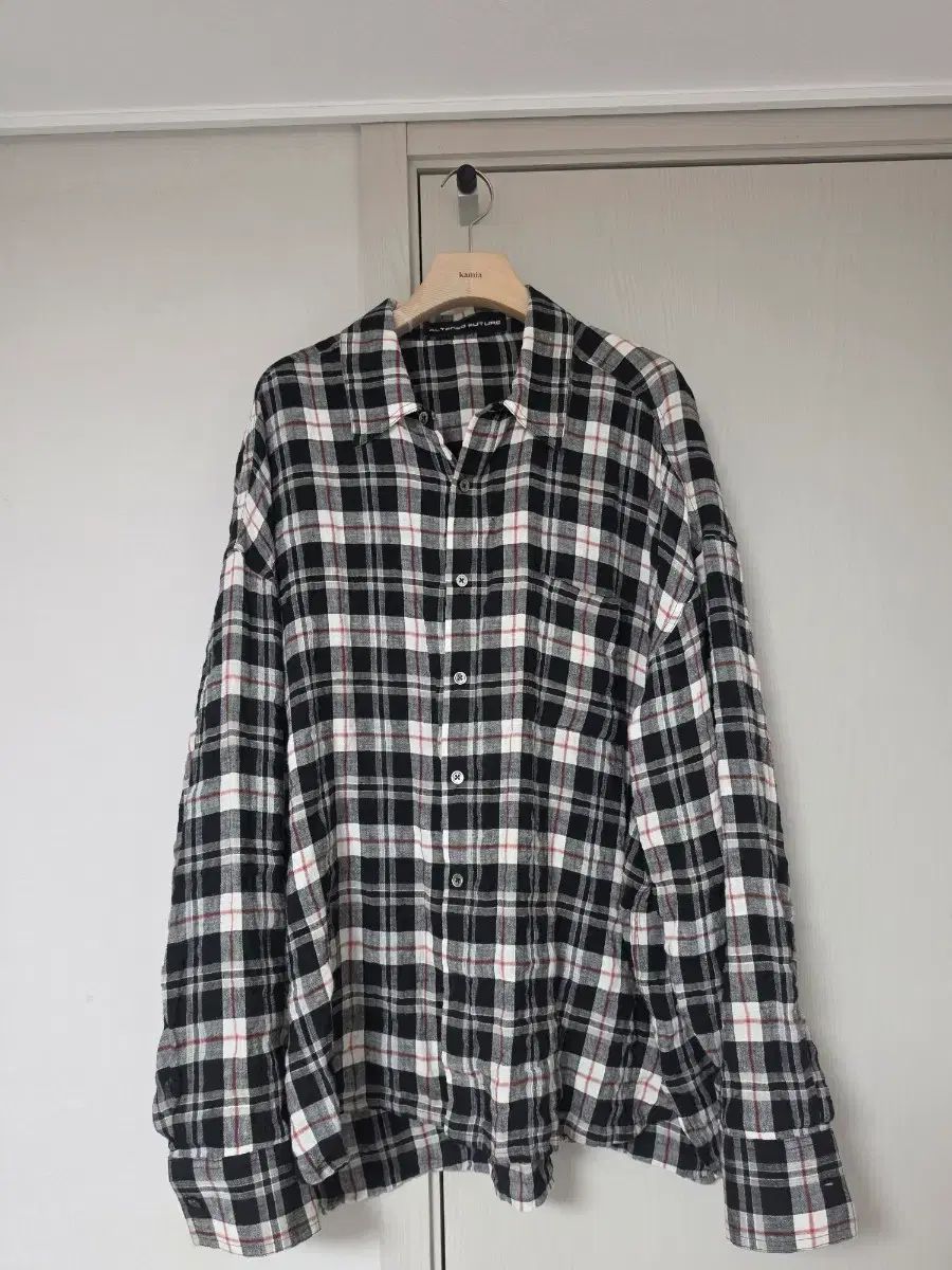 AF2 アルター ドフューチャー COP-OV-CKS-(A)v2 シャツ チェック柄