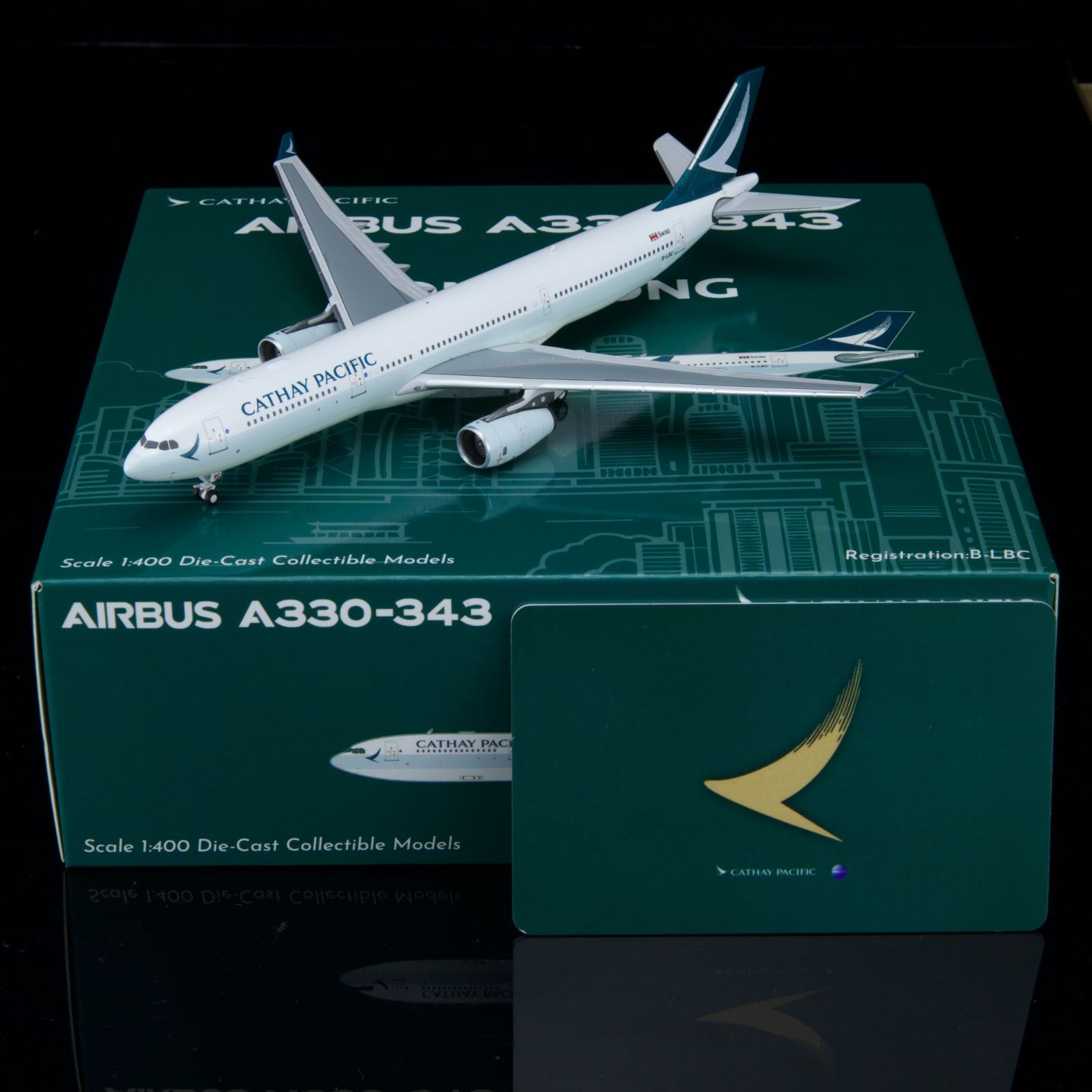 Kylin Model キャセイパシフィック A330-300 B-LBC 1/400 K333CPA01