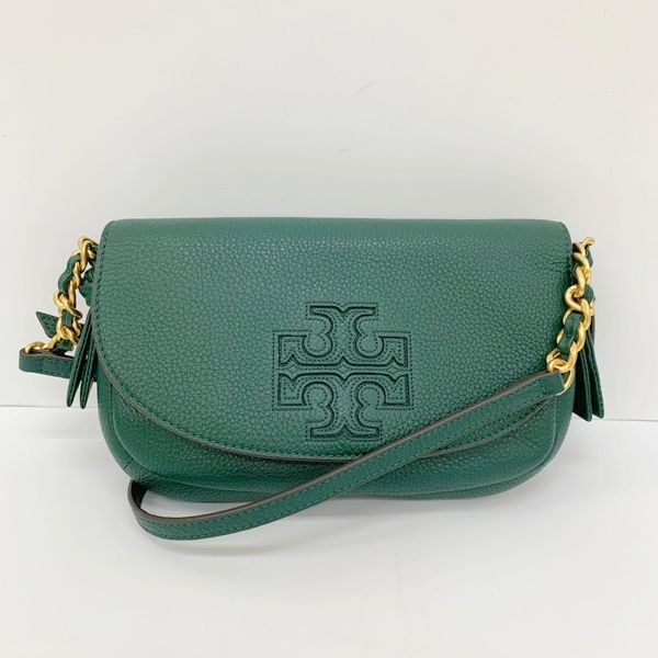 TORY BURCH トリーバーチ ハーパー クロスボディーバッグ ショルダーバッグ 鞄 10005608 斜め掛け レディース グリーン カバン IF19347■
