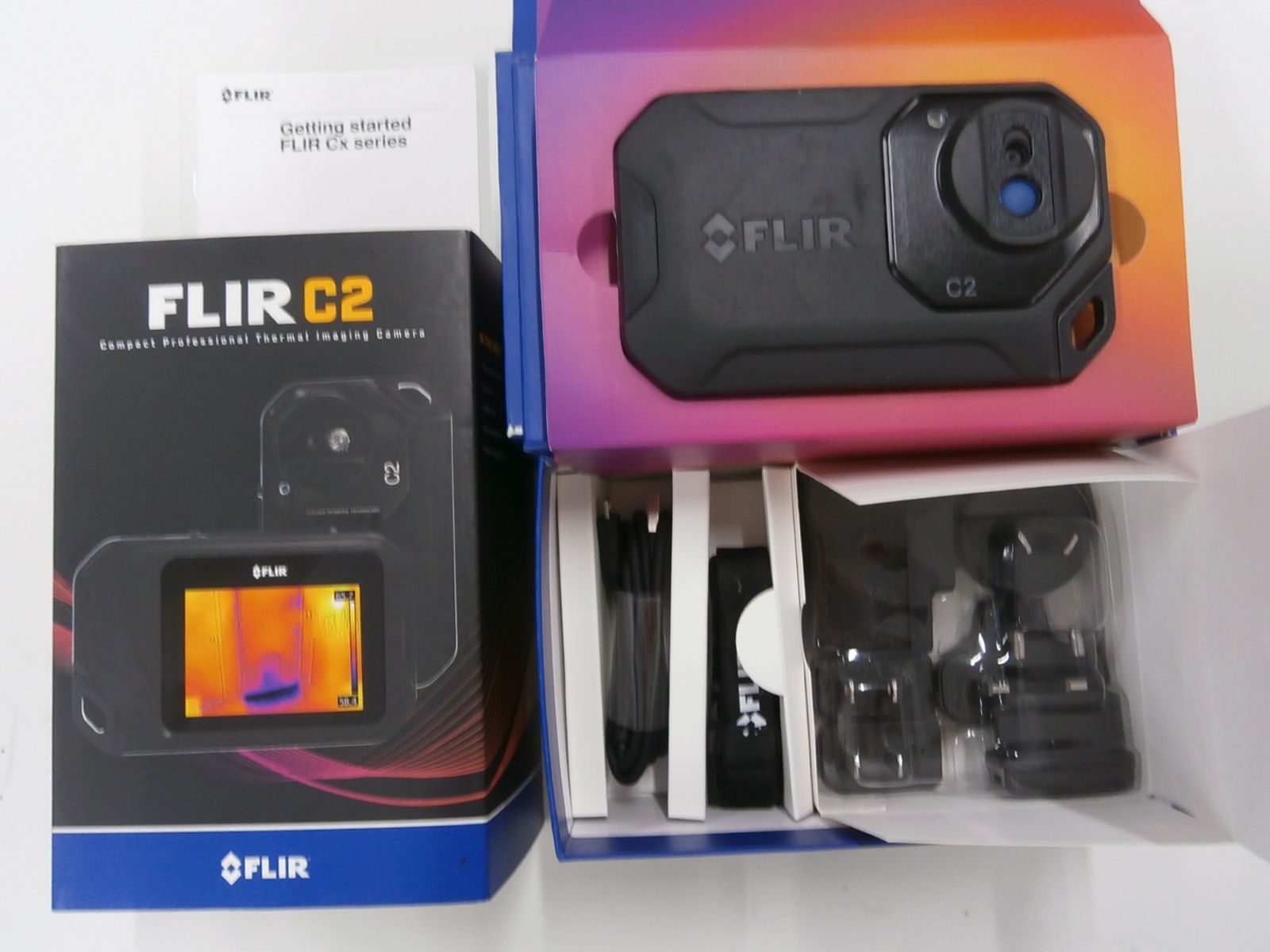 【おまけ付き】FLIR フリアー　コンパクトサーモグラフィカメラ　C2　ブラック