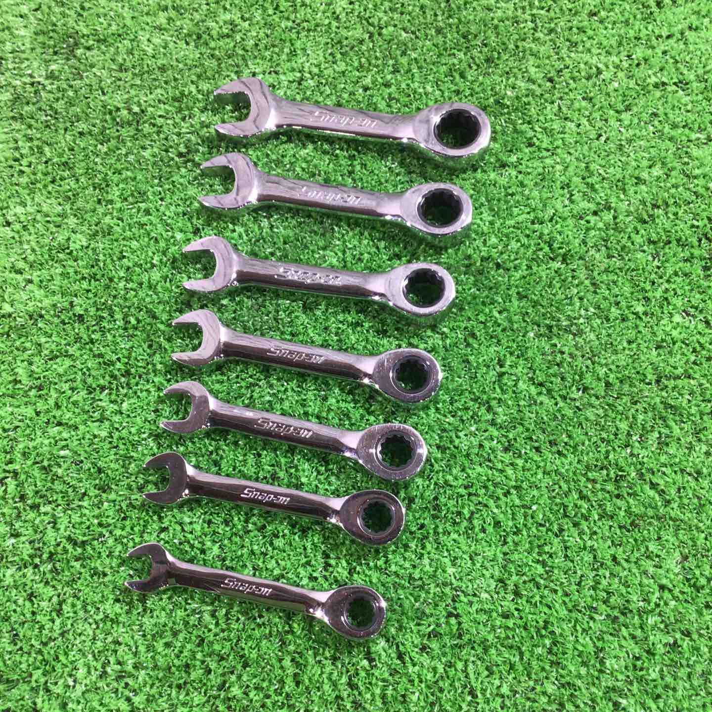 【中古品】スナップオン(Snap-on) ミジェットコンビネーションギアレンチ7本セット OXIRM707【川口店】