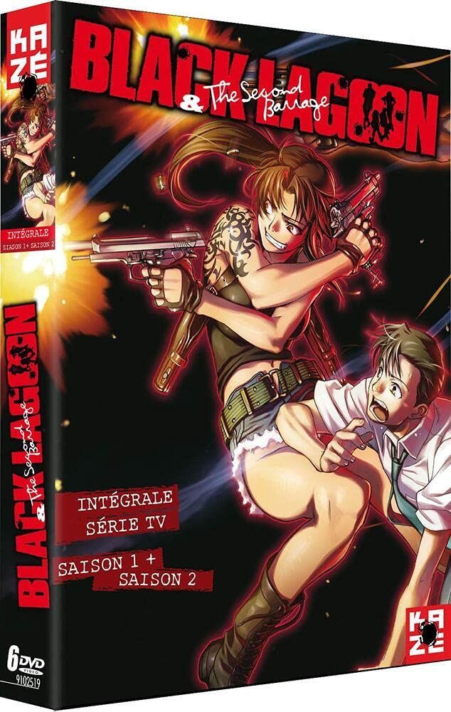 ブラックラグーン 1期+2期 コンプリート DVD-BOX （全24話, 576分） アニメ [DVD] [Import]