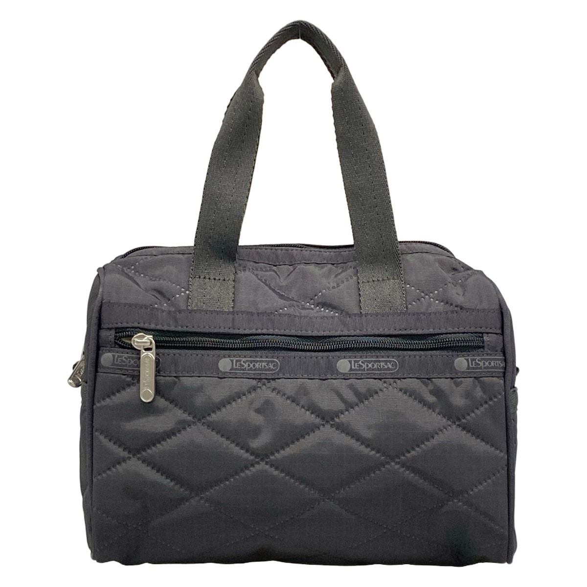 LESPORTSAC(レスポートサック) ハンドバッグ - ダークグレー ミニボストン/キルティング