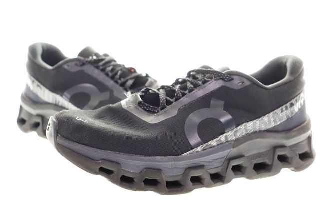 オン ON CLOUD MONSTER 2 BLACK 26.5cm 3ME10121043 クラウドモンスター 厚底 スニーカー ブラック 黒 【ブランド古着ベクトル】【中古】▲260609