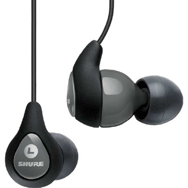 【新品未使用】【未開梱】SHURE イヤホン カナル型 グレー [φ3.5mm ミニプラグ] SE112GR-A