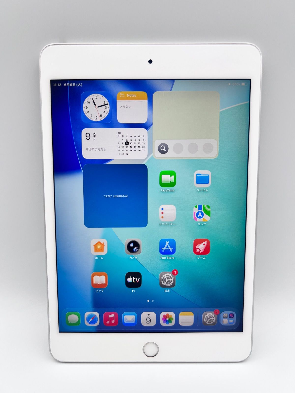 B257// iPad mini 第5世代 Wifi モデル 64GB シルバー