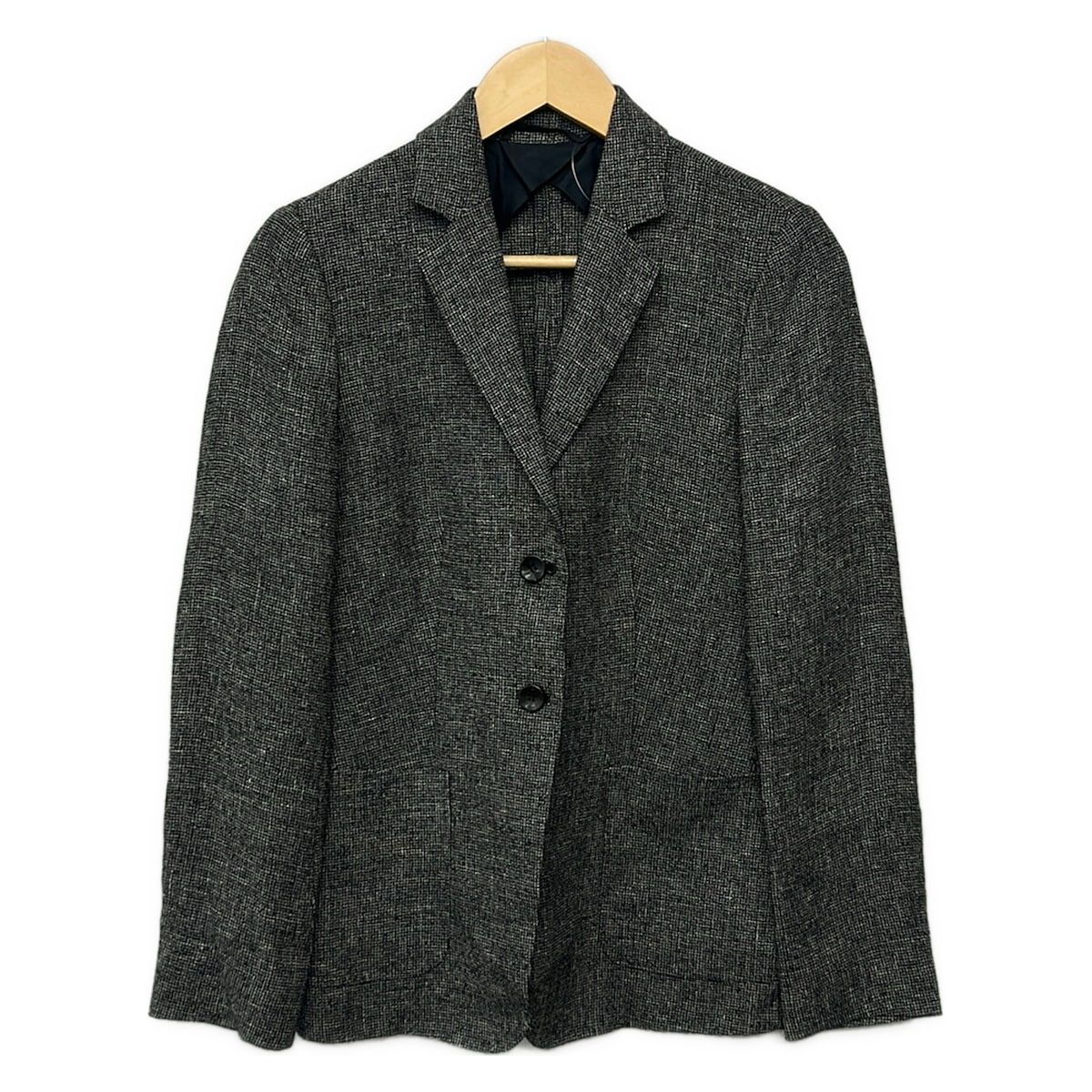 Max Mara(マックスマーラ) ジャケット サイズ38 S レディース - 黒×白 長袖/春/秋