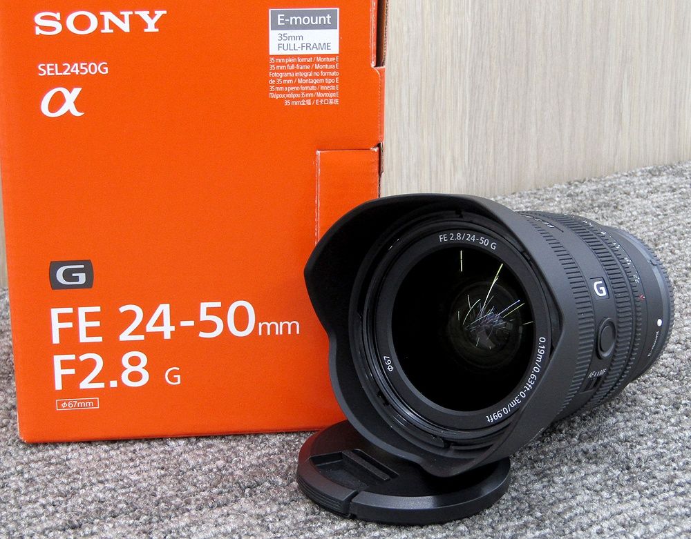 SONY ソニー 標準ズームレンズ フルサイズ FE 24-50mm F2.8 G Gレンズ デジタル一眼カメラα[Eマウント]用 純正レンズ SEL2450G