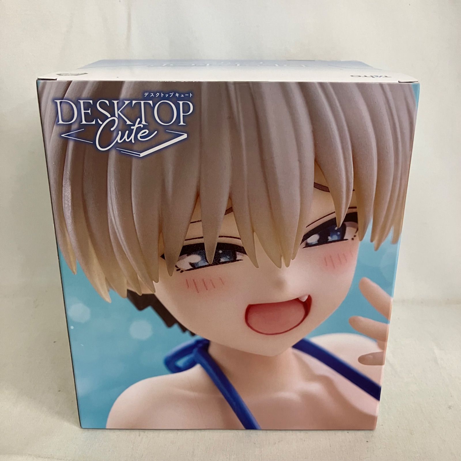 未開封 宇崎ちゃんは遊びたい！ω Desktop Cute 宇崎花 浜辺で水着