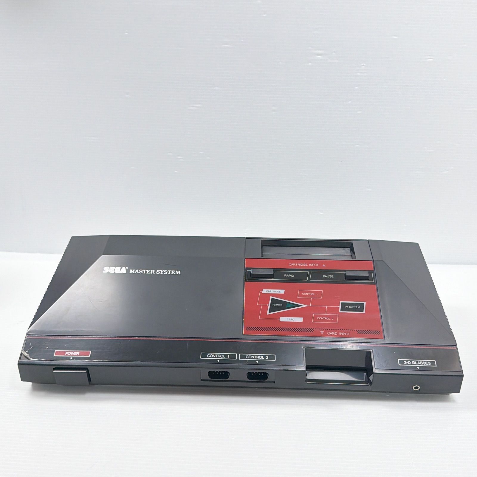 SEGA MASTER SYSTEM セガ　マスターシステム　ゲーム　ジャンク ジャンク品 セガ マスターシステム SEGA Master System MK-2000 通電