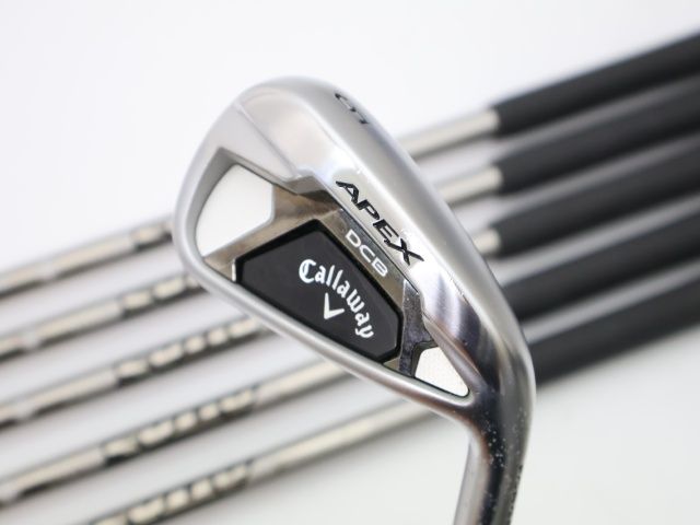 【中古】[Bランク] アイアンセット キャロウェイ APEX DCB/ATTAS IRON60 リシャフト 6本組/R/23[1955]