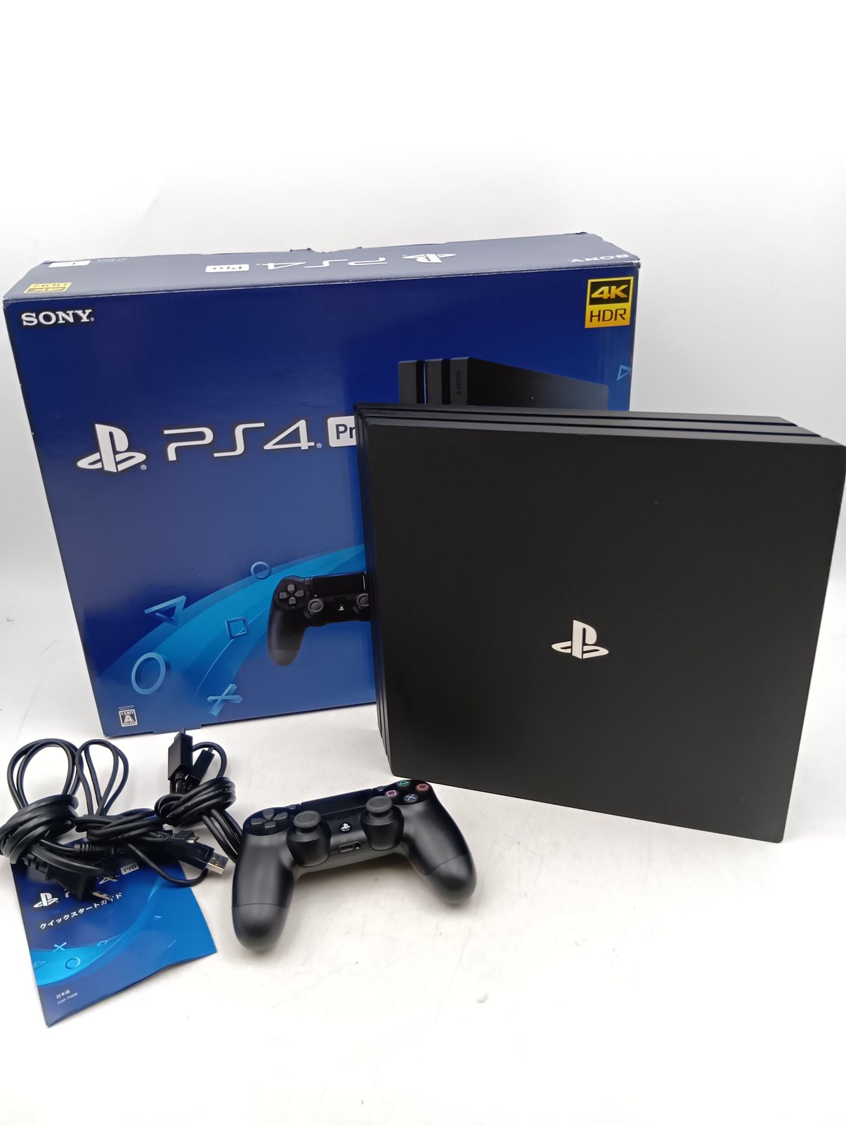 SONY PlayStation 4 Pro プレステ4プロ 1TB CHU-7100B ブラック 通電確認のみ 現状品_Y9863