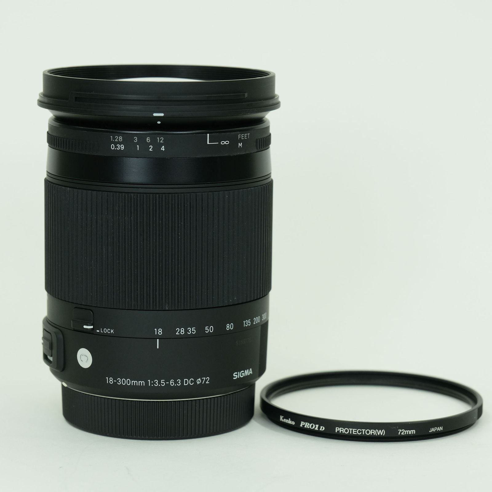 美品 | フィルター付] SIGMA 18-300mm F3.5-6.3 DC MACRO OS HSM 