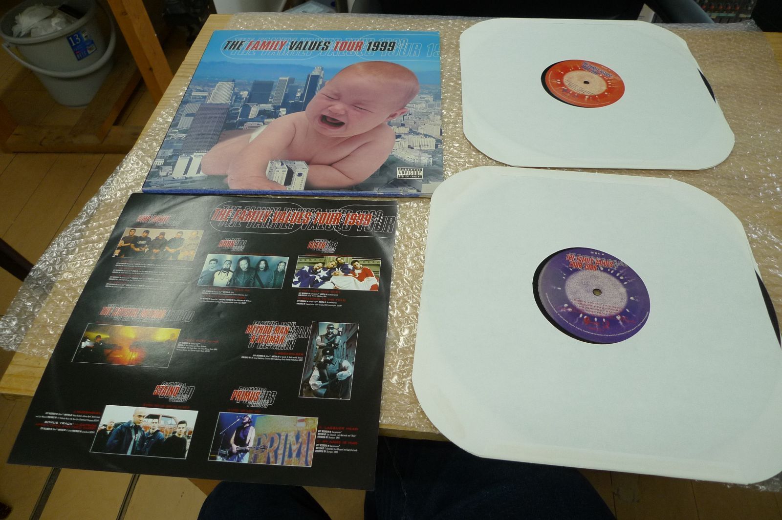 The Family Values Tour 1999 レコード LP lp the family values