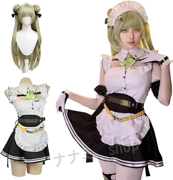 勝利の女神 NIKKE ソーダ コスプレニケ コスプレ ウィッグ付き 鉄道護衛部隊 NIKKE ラピ バイパー アリス コスプレ衣装 大人用 仮装 文