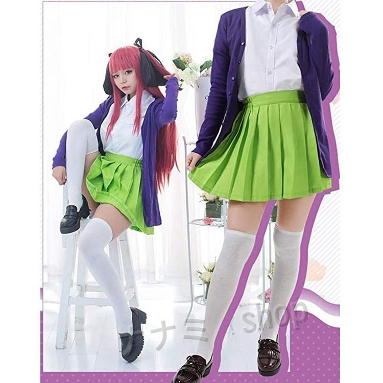 五等分の花嫁 コスプレ衣装 中野 二乃コスプレ中野 一花 二乃 三玖 四葉 五月 Cosplay 衣装 コスプレ用衣装 変装 コスチューム イベン