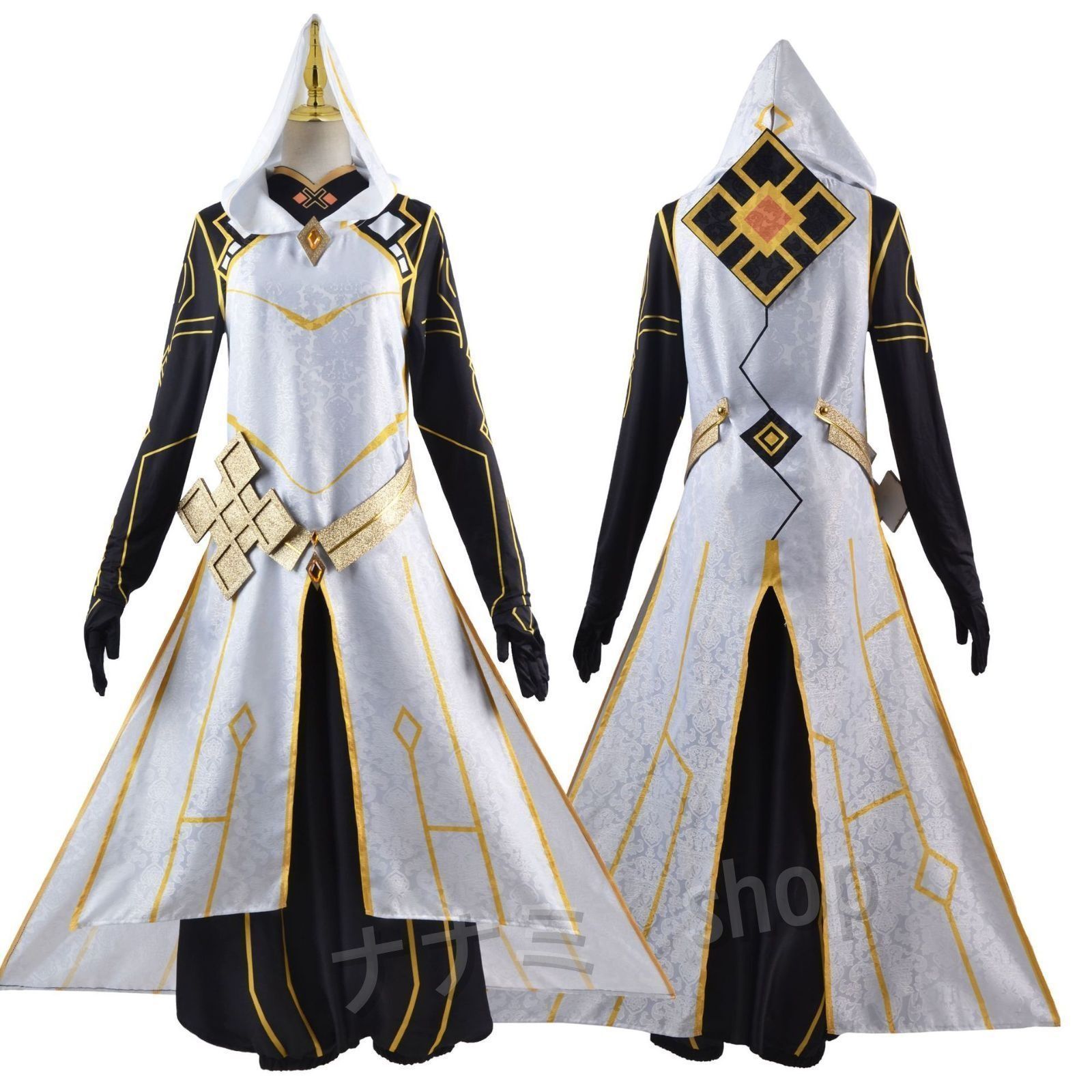 原神 げんしん 鍾離 コスプレ衣装 豪華版 フルセット コスプレ衣装 アクセサリー ウィッグ付き&靴追加購入可 コスチューム cosplay 演