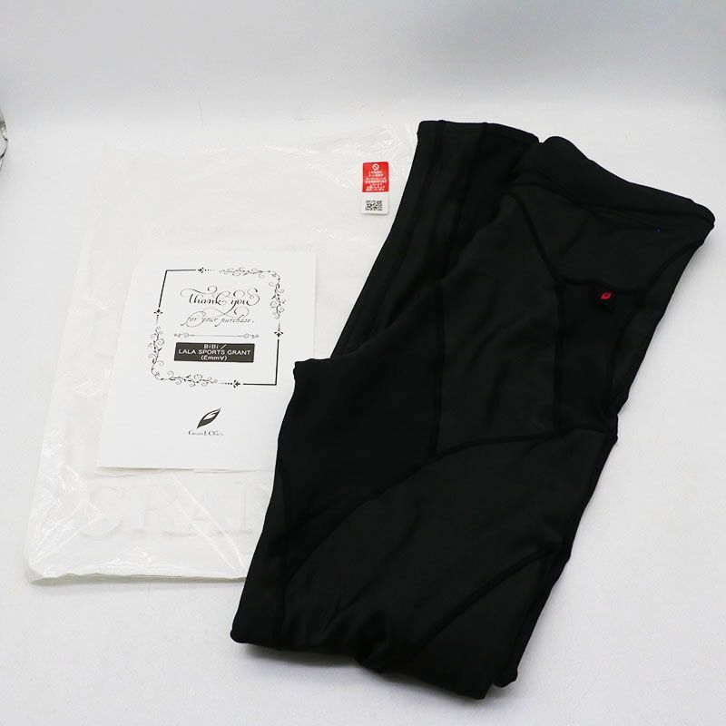 新古品 グラントイーワンズ BiBiGRANT レディース ファットバーン スパッツ L ブラック MR8-06-52
